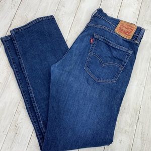 Men’s Levi’s 504 Regular Straight Jeans SZ 36x34